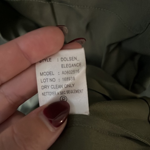 Theory Dolsen Elegance Green Blouse shirt - Picture 5 of 5